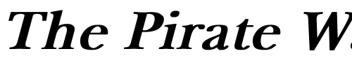 Font : NewBaskerville-Bold-Italic Custom Text : The Pirate Way Test your own text here Click to download or to view this font on a tshirt that can be custom printed in Bali