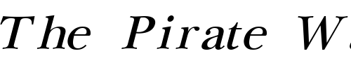 Font : NewBaskerville-Cyrillic-Italic Custom Text : The Pirate Way Test your own text here Click to download or to view this font on a tshirt that can be custom printed in Bali