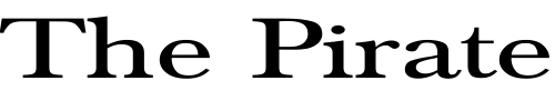 Font : NewBaskerville-Normal-Ex Custom Text : The Pirate Way Test your own text here Click to download or to view this font on a tshirt that can be custom printed in Bali