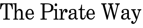Font : NewCenturySch-7 Custom Text : The Pirate Way Test your own text here Click to download or to view this font on a tshirt that can be custom printed in Bali