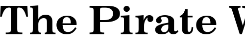 Font : NewCenturySchlb Custom Text : The Pirate Way Test your own text here Click to download or to view this font on a tshirt that can be custom printed in Bali