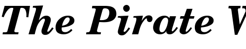 Font : NewCenturySchlbk-BoldItalic Custom Text : The Pirate Way Test your own text here Click to download or to view this font on a tshirt that can be custom printed in Bali