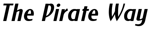 Font : NewForum-Italic Custom Text : The Pirate Way Test your own text here Click to download or to view this font on a tshirt that can be custom printed in Bali