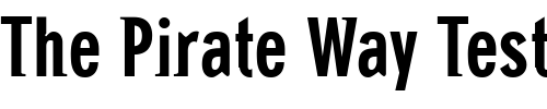Font : NewGlobal-Bold Custom Text : The Pirate Way Test your own text here Click to download or to view this font on a tshirt that can be custom printed in Bali