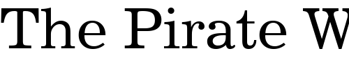 Font : News-702-BT Custom Text : The Pirate Way Test your own text here Click to download or to view this font on a tshirt that can be custom printed in Bali