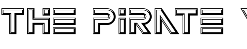 Font : NewtronICG-Open Custom Text : The Pirate Way Test your own text here Click to download or to view this font on a tshirt that can be custom printed in Bali