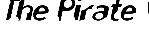 Font : Nibbles-Oblique Custom Text : The Pirate Way Test your own text here Click to download or to view this font on a tshirt that can be custom printed in Bali