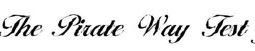 Font : NicholasBeckerAntique-Bold Custom Text : The Pirate Way Test your own text here Click to download or to view this font on a tshirt that can be custom printed in Bali