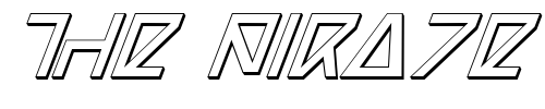 Font : Nick-Turbo-Italic-3D Custom Text : The Pirate Way Test your own text here Click to download or to view this font on a tshirt that can be custom printed in Bali