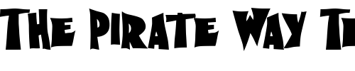 Font : Nightmare-AOE Custom Text : The Pirate Way Test your own text here Click to download or to view this font on a tshirt that can be custom printed in Bali
