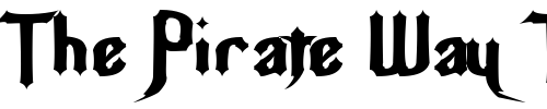Font : Nightwarrior-Normal Custom Text : The Pirate Way Test your own text here Click to download or to view this font on a tshirt that can be custom printed in Bali