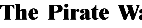 Font : NimbusRomDExtBol Custom Text : The Pirate Way Test your own text here Click to download or to view this font on a tshirt that can be custom printed in Bali