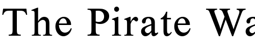 Font : NimbusRomNo2TReg Custom Text : The Pirate Way Test your own text here Click to download or to view this font on a tshirt that can be custom printed in Bali