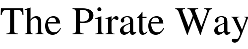 Font : NimbusRomNo9LUN Custom Text : The Pirate Way Test your own text here Click to download or to view this font on a tshirt that can be custom printed in Bali