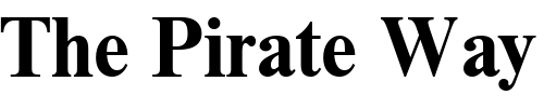 Font : NimbusRomdBold Custom Text : The Pirate Way Test your own text here Click to download or to view this font on a tshirt that can be custom printed in Bali