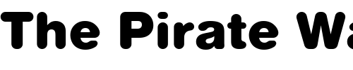 Font : NimbusSanDBlaRo1 Custom Text : The Pirate Way Test your own text here Click to download or to view this font on a tshirt that can be custom printed in Bali