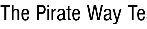 Font : NimbusSanDCon Custom Text : The Pirate Way Test your own text here Click to download or to view this font on a tshirt that can be custom printed in Bali