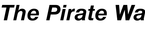 Font : NimbusSanDEE-Bold-Italic Custom Text : The Pirate Way Test your own text here Click to download or to view this font on a tshirt that can be custom printed in Bali
