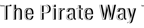 Font : NimbusSanDLigConRe1 Custom Text : The Pirate Way Test your own text here Click to download or to view this font on a tshirt that can be custom printed in Bali