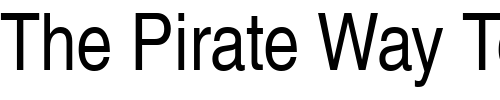 Font : NimbusSanLEECon Custom Text : The Pirate Way Test your own text here Click to download or to view this font on a tshirt that can be custom printed in Bali