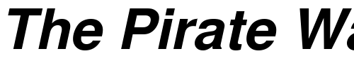 Font : NimbusSanLUN-Bold-Italic Custom Text : The Pirate Way Test your own text here Click to download or to view this font on a tshirt that can be custom printed in Bali