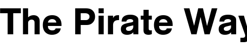 Font : NimbusSanNo5TCYMed Custom Text : The Pirate Way Test your own text here Click to download or to view this font on a tshirt that can be custom printed in Bali