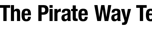 Font : NimbusSanNovDCon-Bold Custom Text : The Pirate Way Test your own text here Click to download or to view this font on a tshirt that can be custom printed in Bali