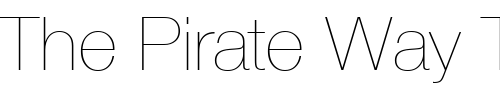 Font : NimbusSanNovDUltLig Custom Text : The Pirate Way Test your own text here Click to download or to view this font on a tshirt that can be custom printed in Bali
