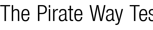 Font : NimbusSanNovTCon Custom Text : The Pirate Way Test your own text here Click to download or to view this font on a tshirt that can be custom printed in Bali