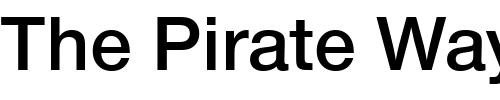 Font : NimbusSanNovTSemBol Custom Text : The Pirate Way Test your own text here Click to download or to view this font on a tshirt that can be custom printed in Bali