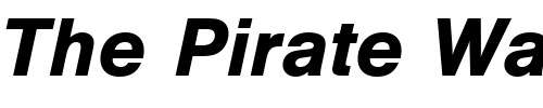 Font : NimbusSanT-Bold-Italic Custom Text : The Pirate Way Test your own text here Click to download or to view this font on a tshirt that can be custom printed in Bali
