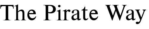 Font : Nimbus_Roman_Becker_D Custom Text : The Pirate Way Test your own text here Click to download or to view this font on a tshirt that can be custom printed in Bali