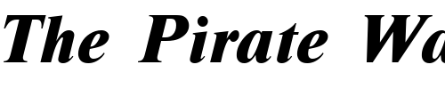 Font : Nimbus_Roman_Becker_DExtBol_Italic Custom Text : The Pirate Way Test your own text here Click to download or to view this font on a tshirt that can be custom printed in Bali