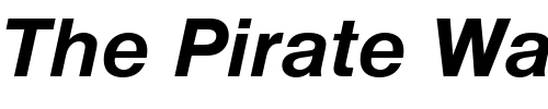 Font : Nimbus_Sans_Becker_D_Bold_Italic Custom Text : The Pirate Way Test your own text here Click to download or to view this font on a tshirt that can be custom printed in Bali