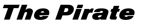 Font : Nimbus_Sans_Becker_DiaD Custom Text : The Pirate Way Test your own text here Click to download or to view this font on a tshirt that can be custom printed in Bali