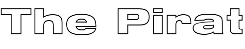 Font : Nimbus_Sans_Becker_OutDBlaExt Custom Text : The Pirate Way Test your own text here Click to download or to view this font on a tshirt that can be custom printed in Bali
