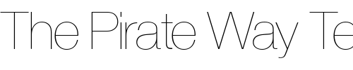 Font : Nimbus_Sans_Becker_PUltLig Custom Text : The Pirate Way Test your own text here Click to download or to view this font on a tshirt that can be custom printed in Bali