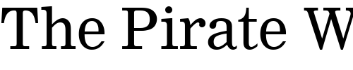 Font : Nimrod-MT Custom Text : The Pirate Way Test your own text here Click to download or to view this font on a tshirt that can be custom printed in Bali
