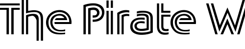 Font : NinaBeckerTwin Custom Text : The Pirate Way Test your own text here Click to download or to view this font on a tshirt that can be custom printed in Bali