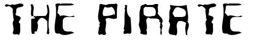 Font : Ninteen-77 Custom Text : The Pirate Way Test your own text here Click to download or to view this font on a tshirt that can be custom printed in Bali