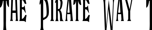 Font : NiseTheDead Custom Text : The Pirate Way Test your own text here Click to download or to view this font on a tshirt that can be custom printed in Bali