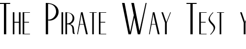 Font : Nite-Regular Custom Text : The Pirate Way Test your own text here Click to download or to view this font on a tshirt that can be custom printed in Bali