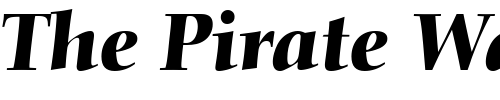 Font : NofretOldstyleFigures-Medium-Italic Custom Text : The Pirate Way Test your own text here Click to download or to view this font on a tshirt that can be custom printed in Bali