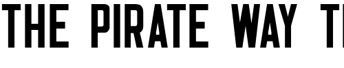 Font : Nomad Custom Text : The Pirate Way Test your own text here Click to download or to view this font on a tshirt that can be custom printed in Bali