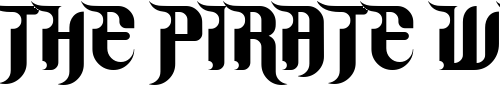 Font : NoniTooRegular Custom Text : The Pirate Way Test your own text here Click to download or to view this font on a tshirt that can be custom printed in Bali