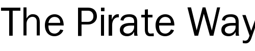 Font : Nonserif-Regular Custom Text : The Pirate Way Test your own text here Click to download or to view this font on a tshirt that can be custom printed in Bali