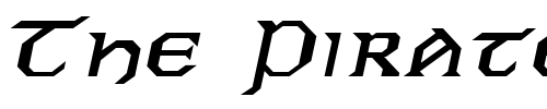 Font : Norman-Extended-Italic Custom Text : The Pirate Way Test your own text here Click to download or to view this font on a tshirt that can be custom printed in Bali