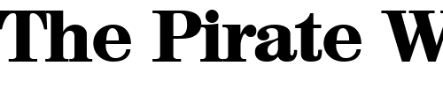 Font : NormanBecker-Heavy Custom Text : The Pirate Way Test your own text here Click to download or to view this font on a tshirt that can be custom printed in Bali