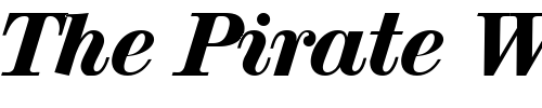 Font : NormanBecker-Heavy-Italic Custom Text : The Pirate Way Test your own text here Click to download or to view this font on a tshirt that can be custom printed in Bali