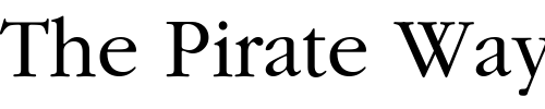 Font : NorthBees-Garamond Custom Text : The Pirate Way Test your own text here Click to download or to view this font on a tshirt that can be custom printed in Bali